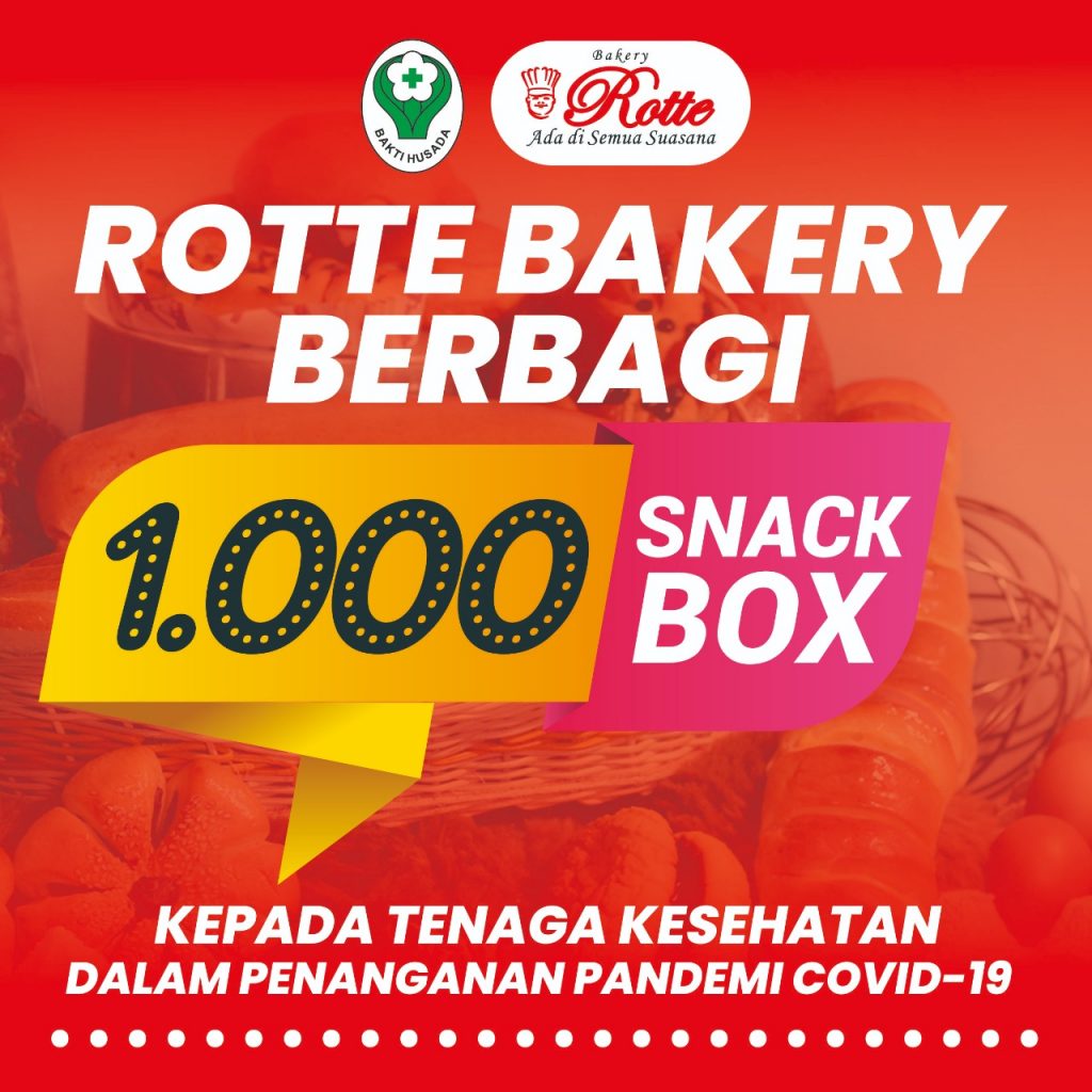 Rotte Bakery Berbagi 1000 Snackbox seRiau