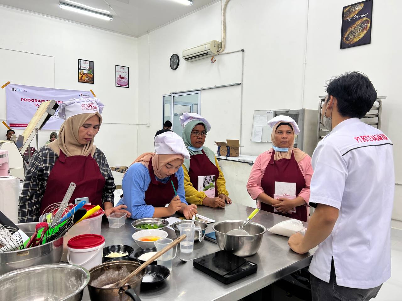dokumentasi baking class rotte bakery