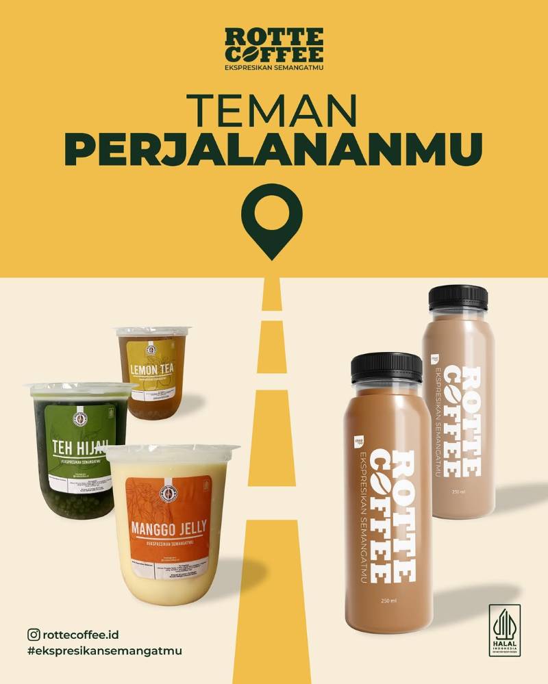 Nikmati Varian Minuman Baru Rotte Coffee di Outlet Rotte Bakery
