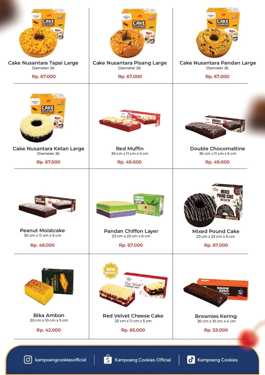 Download Gratis File Foto Gambar Katalog Harga Produk Bolu & Brownies Rotte Bakery, Cake Enak Cake Termurah dari Rotte Bakery, Beli Sekarang!