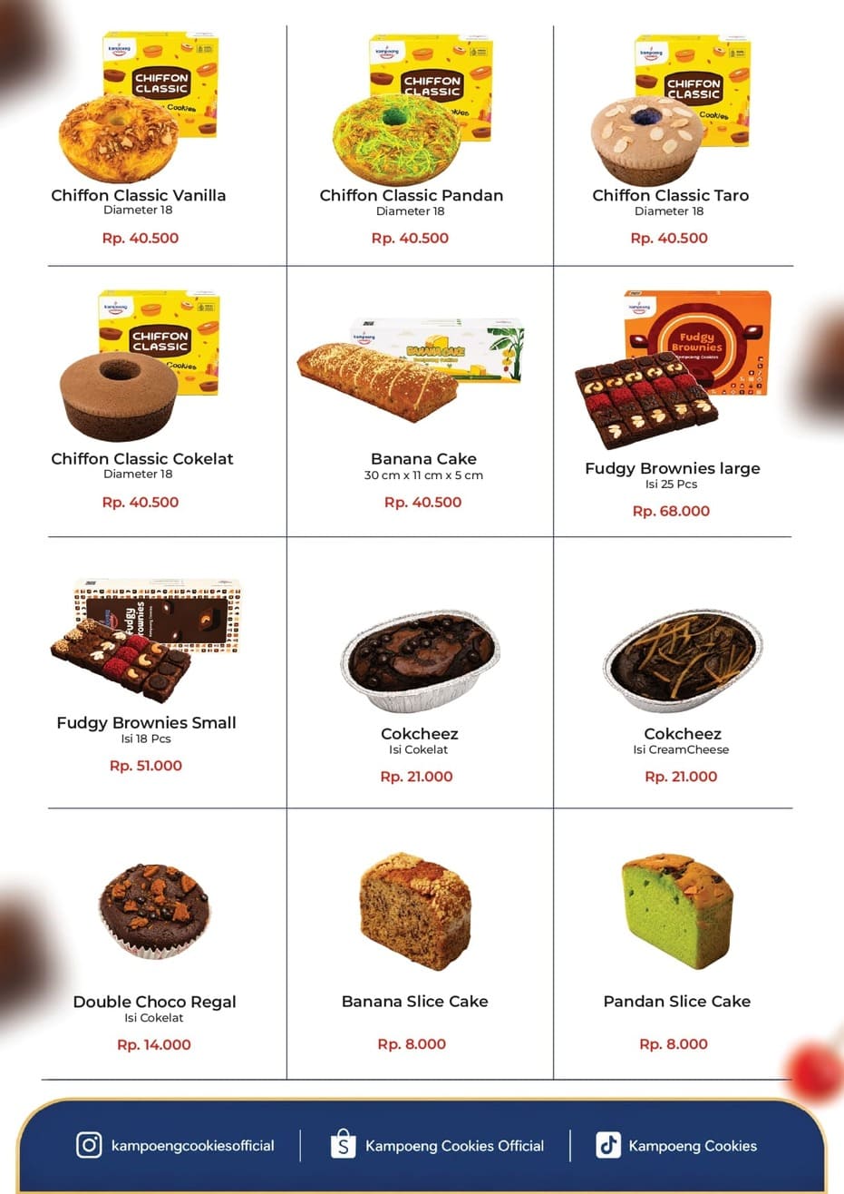 Download Gratis File Foto Gambar Katalog Harga Produk Bolu & Brownies Rotte Bakery, Cake Enak Cake Termurah dari Rotte Bakery, Beli Sekarang!