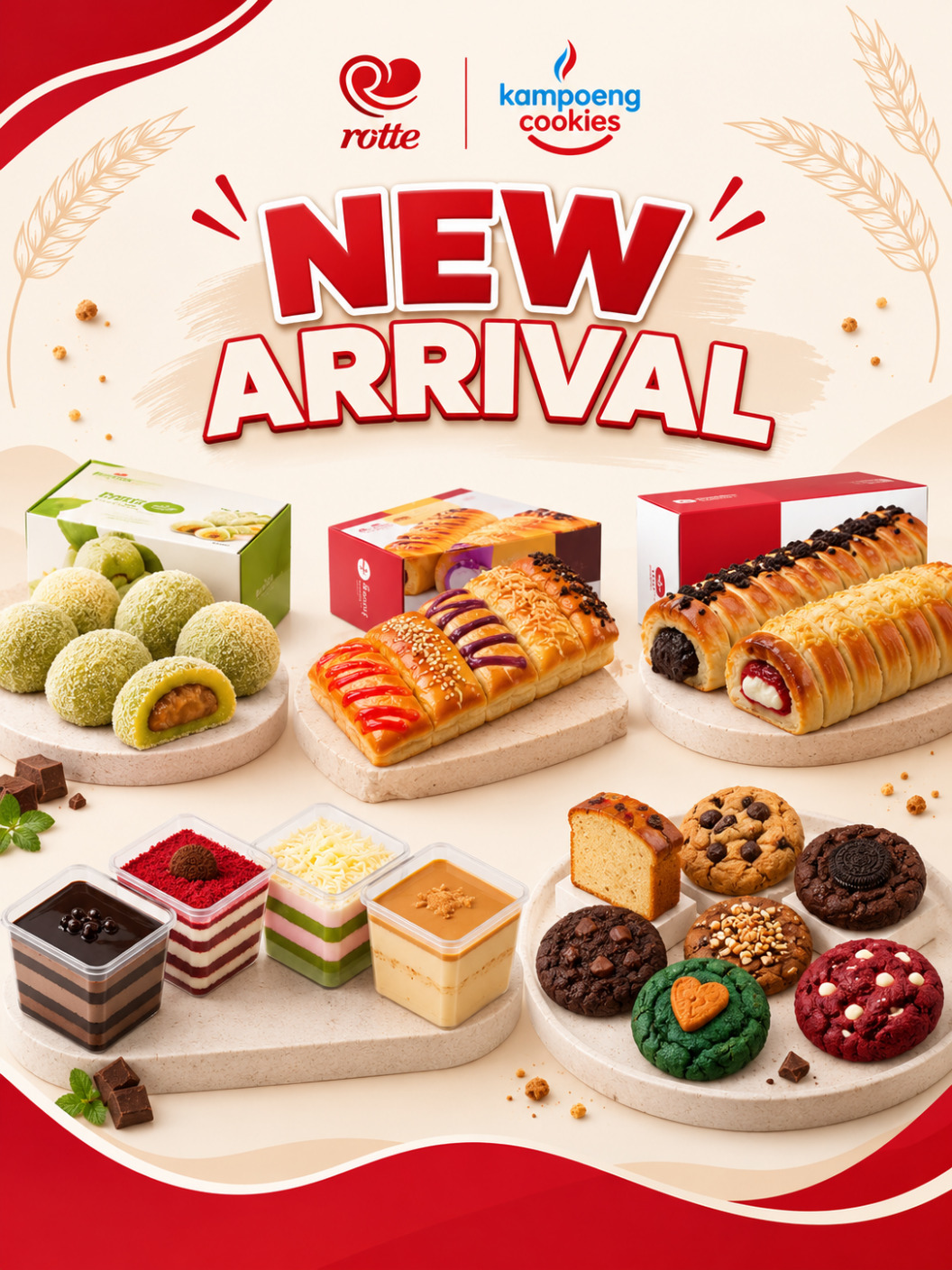 Produk New Arrival Rotte Bakery