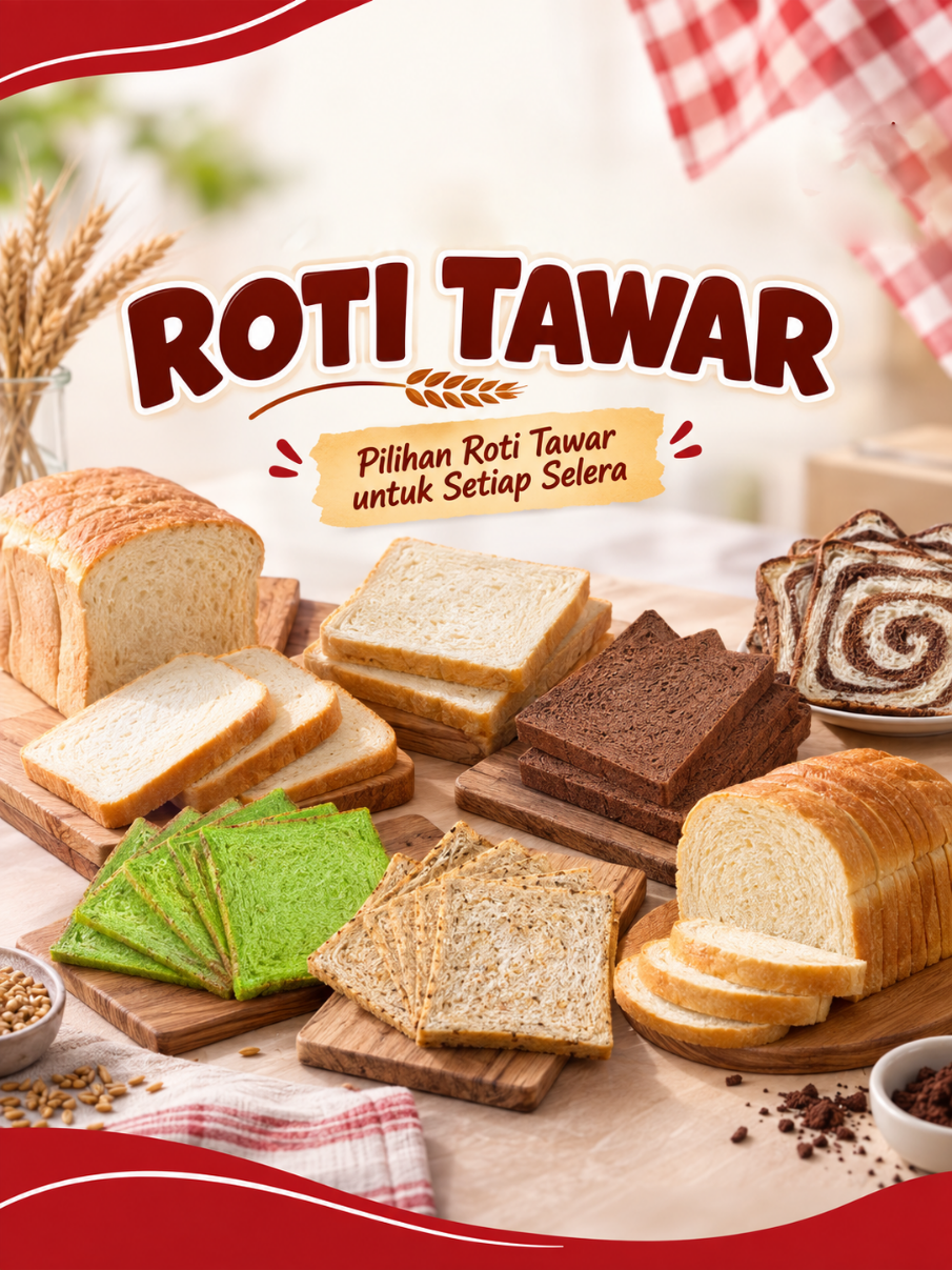 Roti tawar Rotte Bakery